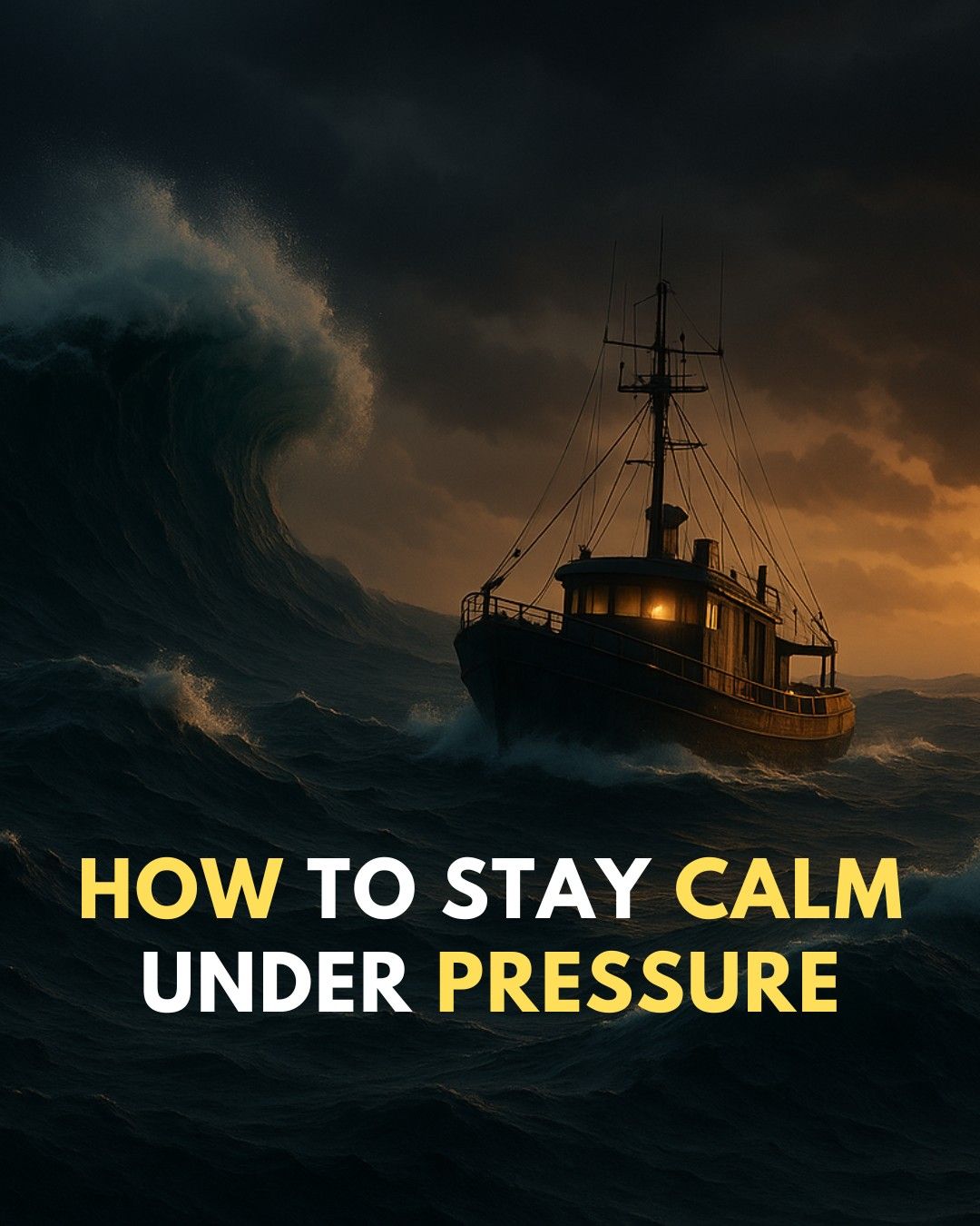 How to Stay Calm Under Pressure